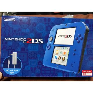 ニンテンドー2DS(ニンテンドー2DS)のミア様専用 ニンテンドー2DS(ブルー)(携帯用ゲーム機本体)