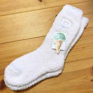 ジェラートピケ(gelato pique)の新品 タグ付き！ ジェラートピケ ルームソックス もこもこ靴下 部屋着(ソックス)