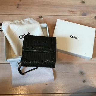 クロエ(Chloe)のChloe チャコールグレー財布(財布)