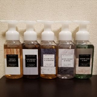 バスアンドボディーワークス(Bath & Body Works)のフォーミングハンドソープ☆5本セット(ボディソープ/石鹸)