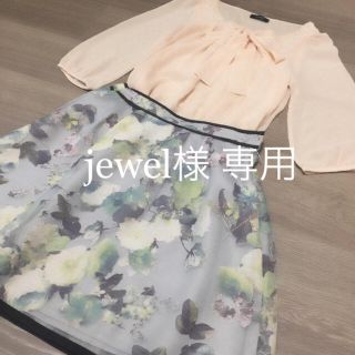 【jewel様専用ページ】さくらシフォン ブラウス(シャツ/ブラウス(長袖/七分))