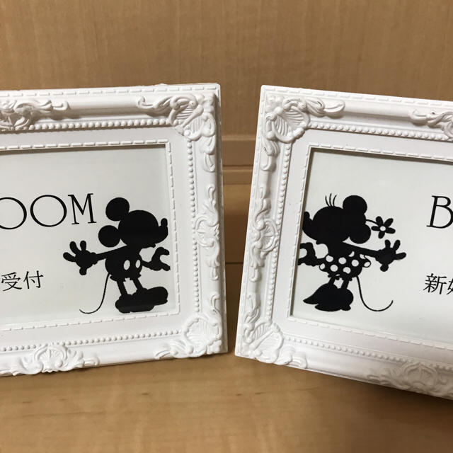 Disney 結婚式 ウエディング 受付サイン ディズニーミッキーミニーの通販 By あいこ S Shop ディズニーならラクマ