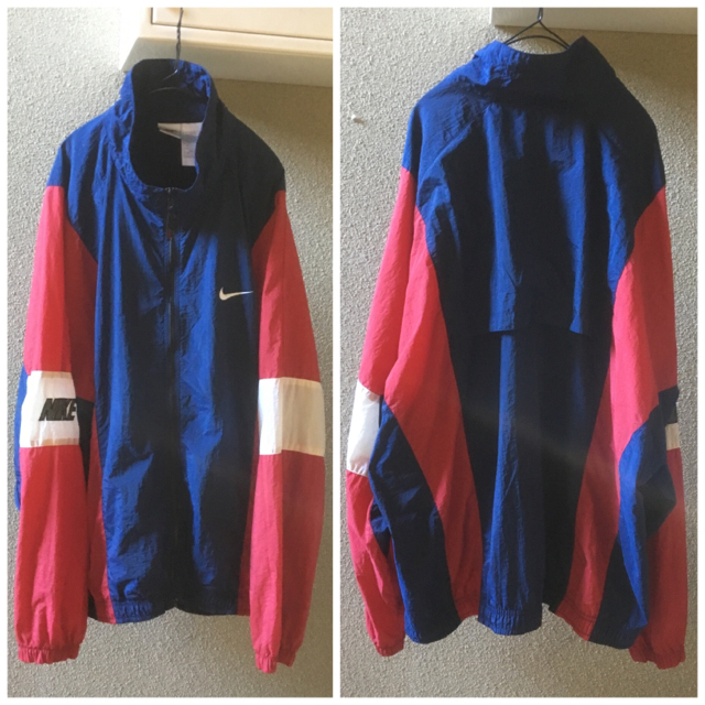 NIKE(ナイキ)のNIKE vintage90's Nylon Jackets L 銀タグ メンズのジャケット/アウター(ナイロンジャケット)の商品写真