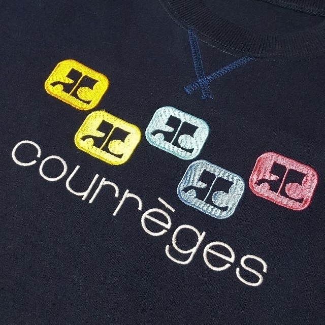 Courreges(クレージュ)のcourreges スウェット  クレージュ スウェット 刺繍トレーナー メンズのトップス(スウェット)の商品写真