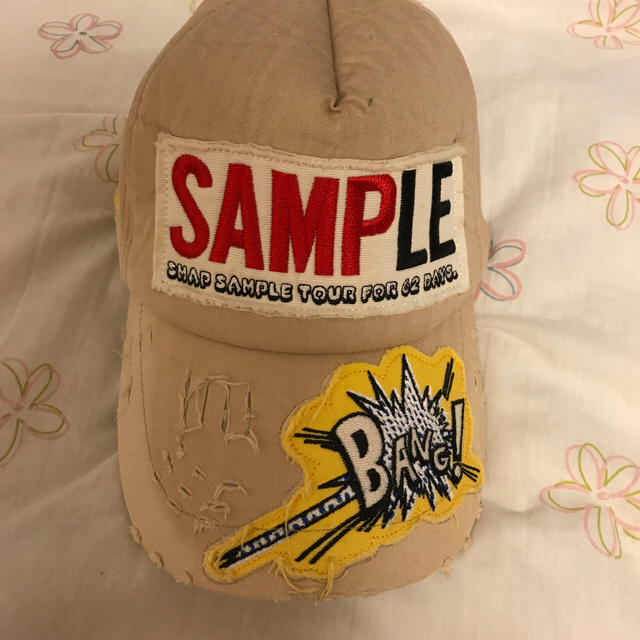 SMAP(スマップ)のSMAP SAMPLE TOUR CAP エンタメ/ホビーのタレントグッズ(アイドルグッズ)の商品写真