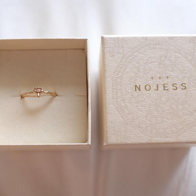 NOJESS(ノジェス)のひーろ様専用⭐︎ノジェスダイヤ付きクロスハートモチーフリング レディースのアクセサリー(リング(指輪))の商品写真
