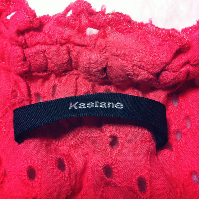 Kastane(カスタネ)のKastane ＊ レーストップス レディースのトップス(カットソー(半袖/袖なし))の商品写真