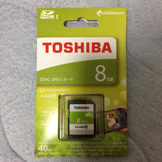 トウシバ(東芝)のSDカード 8GB(その他)