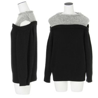 ELENDEEK  SHOULDERLESS TOPS(ニット/セーター)