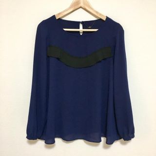 ソアリーク(Soareak)の専用＊ネイビーブラウス(シャツ/ブラウス(長袖/七分))