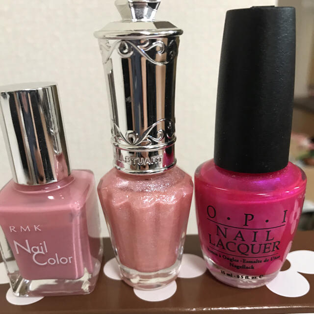 RMK(アールエムケー)のRMK  JILLSTUART  OPI のピンク系ネイルセット   コスメ/美容のネイル(マニキュア)の商品写真