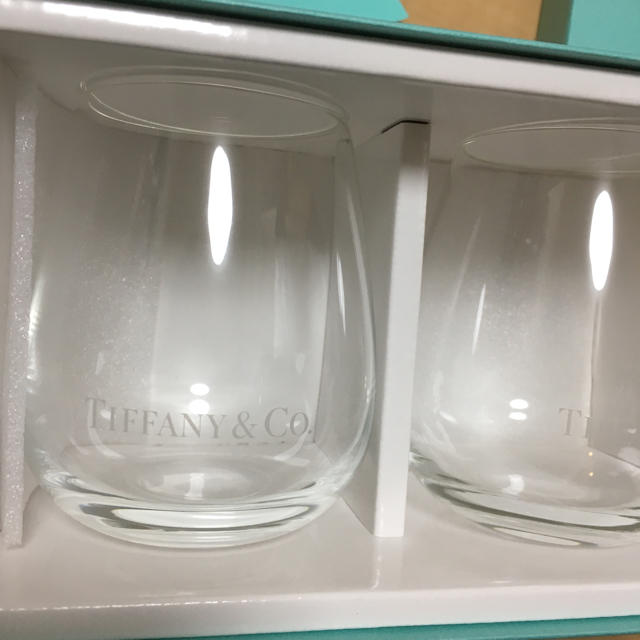 Tiffany & Co. - 新品 未使用 ティファニー ペアグラス 箱付きの通販 ...