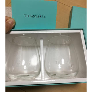 ティファニー(Tiffany & Co.)の新品 未使用 ティファニー ペアグラス 箱付き(グラス/カップ)