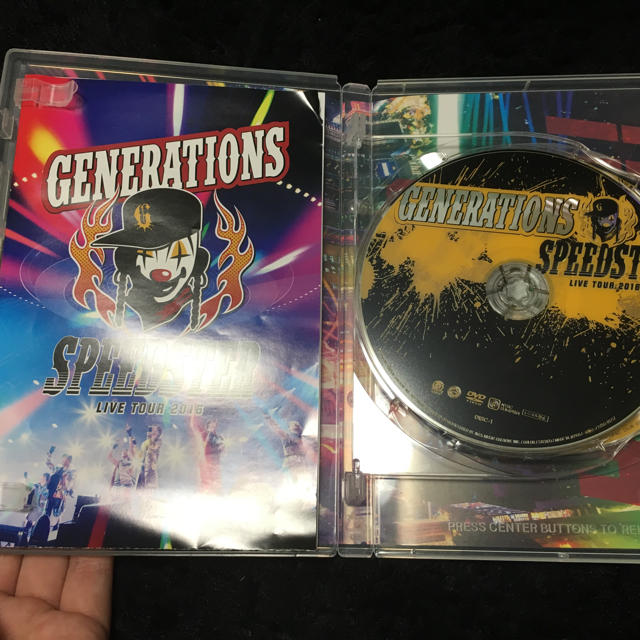 GENERATIONS(ジェネレーションズ)のGENERATIONS★SPEEDSTER エンタメ/ホビーのDVD/ブルーレイ(ミュージック)の商品写真