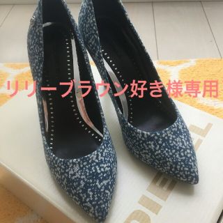 ディーゼル(DIESEL)のカジュアル☆美品☆9㎝ヒール(ハイヒール/パンプス)