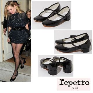 レペット(repetto)のrepetto メリージェーンローズ 36(バレエシューズ)