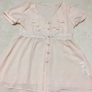 ジルスチュアート(JILLSTUART)のJILL STUART パフスリーブ トップス(シャツ/ブラウス(半袖/袖なし))