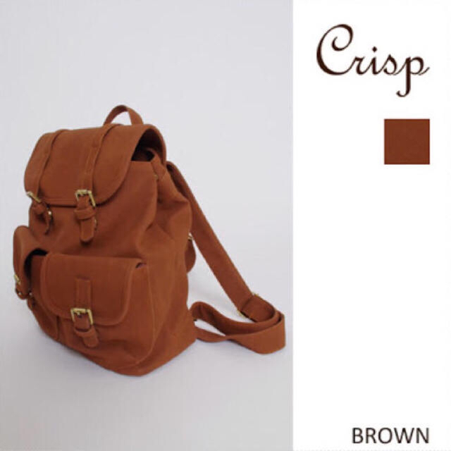 Crisp(クリスプ)のぷりん様専用 レディースのバッグ(リュック/バックパック)の商品写真