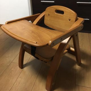 ヤマトヤ(大和屋)のエピキュリアン様専用。ベビーチェア・アーチ木製ローチェア(その他)