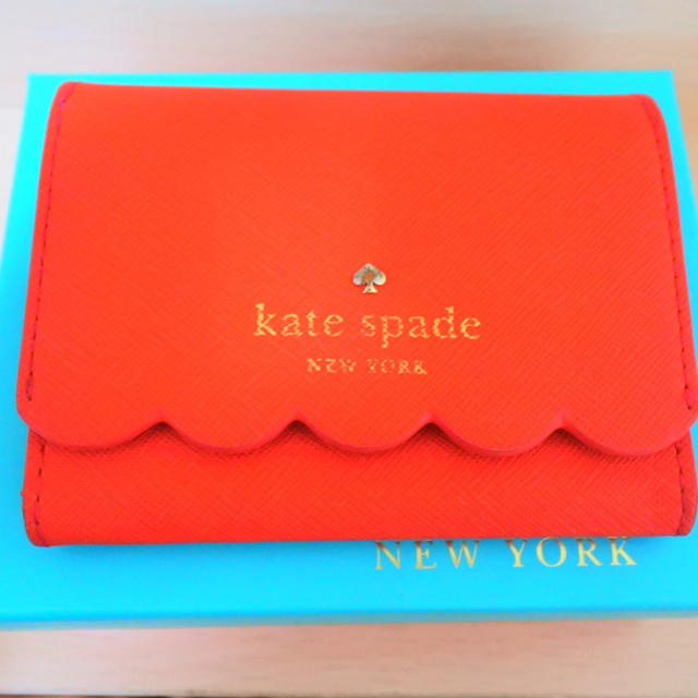 kate spade new york(ケイトスペードニューヨーク)のkate spade♠︎キーリング付きパスケース再お値下げ レディースのファッション小物(名刺入れ/定期入れ)の商品写真