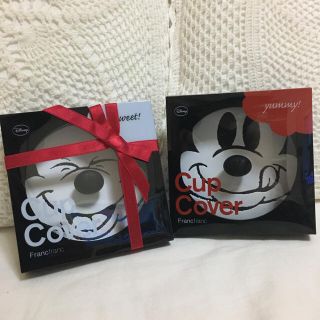 フランフラン(Francfranc)のシリコンカップカバー❤︎ミッキー❤︎二個セット(グラス/カップ)