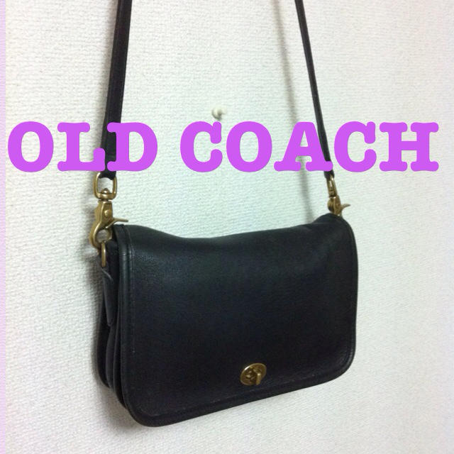 COACH - 古着屋🎀OLD COACH🎀黒の通販 by ☆11/2〜11/6まで発送 ...