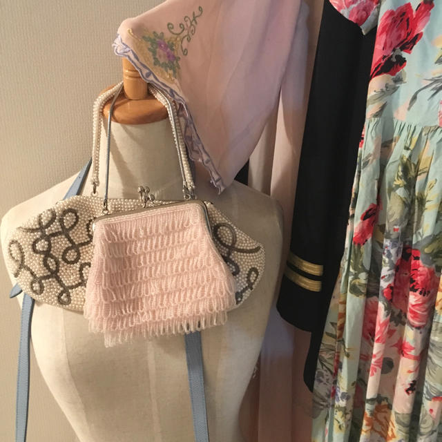 新商品‼️vintage beads bag👛 レディースのバッグ(ハンドバッグ)の商品写真