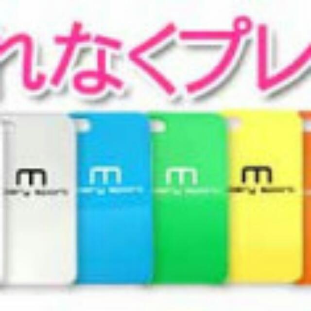 モエリー☆iPhone4.4S☆ホワイト スマホ/家電/カメラのスマホアクセサリー(モバイルケース/カバー)の商品写真