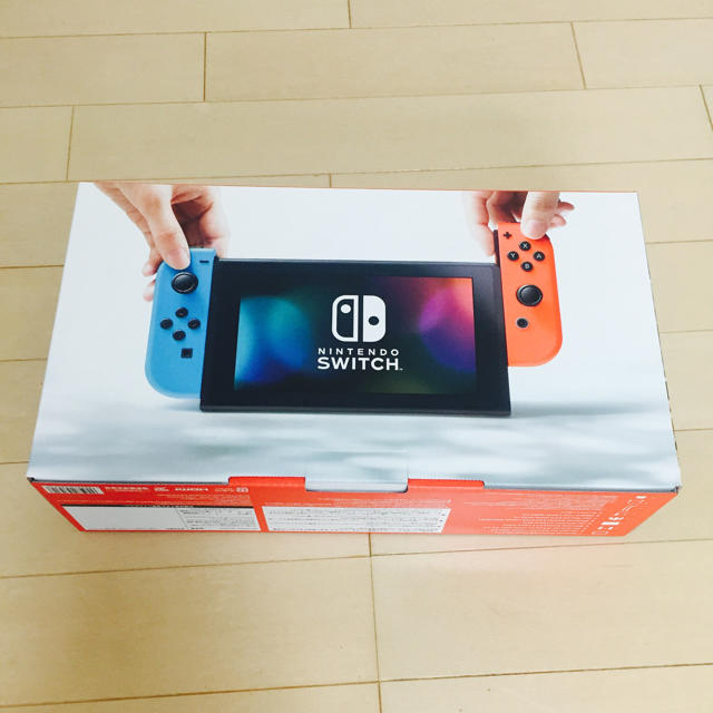 Nintendo Switch(ニンテンドースイッチ)の【新品】ニンテンドースイッチ ネオン エンタメ/ホビーのゲームソフト/ゲーム機本体(家庭用ゲーム機本体)の商品写真