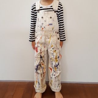 DENIM DUNGAREE - デニム&ダンガリー オーバーオール 110-120