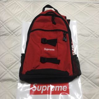 シュプリーム(Supreme)のsupreme シュプリーム バックパック 14/ss 赤 レッド(バッグパック/リュック)