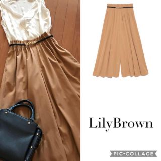 リリーブラウン(Lily Brown)のリリーブラウン♡ガウチョパンツ(カジュアルパンツ)