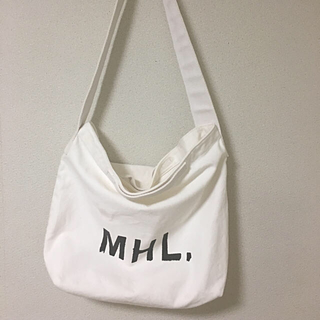 マーガレットハウエル(MARGARET HOWELL)の美品 MHL.ショルダーバック(ショルダーバッグ)