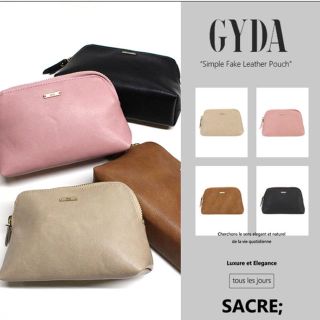 ジェイダ(GYDA)の新品 GYDA フェイクレザーポーチ(ポーチ)