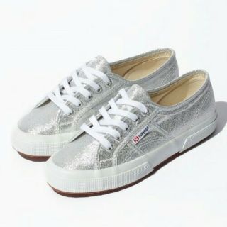 スペルガ(SUPERGA)のSUPERGA(スペルガ)メタリックシルバースニーカー(スニーカー)