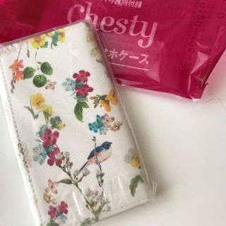 チェスティ(Chesty)の新品♡chesty 美人百花 スマホケース(モバイルケース/カバー)