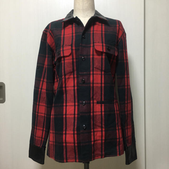 COALBLACK(コールブラック)のCOALBLACKのシャツ 赤×黒 EXILE メンズのトップス(シャツ)の商品写真