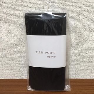 ブリスポイント(BLISS POINT)のブリスポイント 縄柄タイツ ブラック80デニール(タイツ/ストッキング)