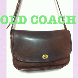 コーチ(COACH)の古着屋🎀OLD COACH🎀濃茶🎀(ショルダーバッグ)