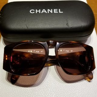 シャネル(CHANEL)のCHANEL　鼈甲風キルティングサングラス(サングラス/メガネ)