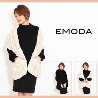 エモダ(EMODA)のEMODA  ビックポケットファーケープ(マフラー/ショール)