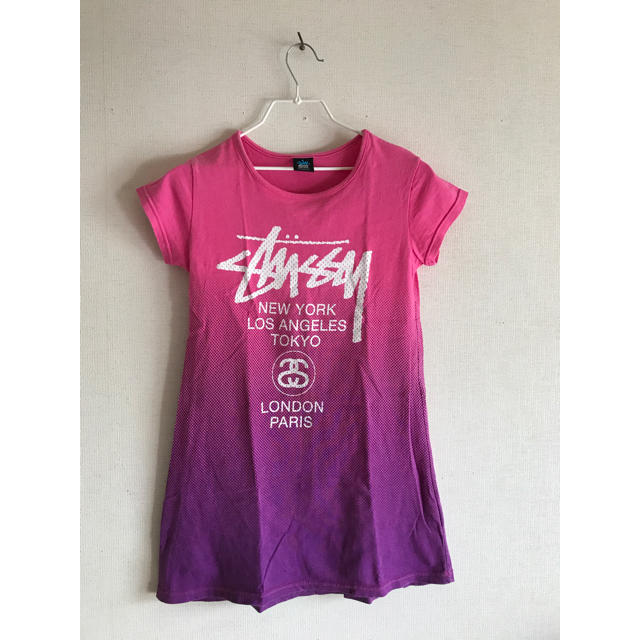 STUSSY(ステューシー)のstussy kids ワンピース キッズ/ベビー/マタニティのキッズ服女の子用(90cm~)(ワンピース)の商品写真