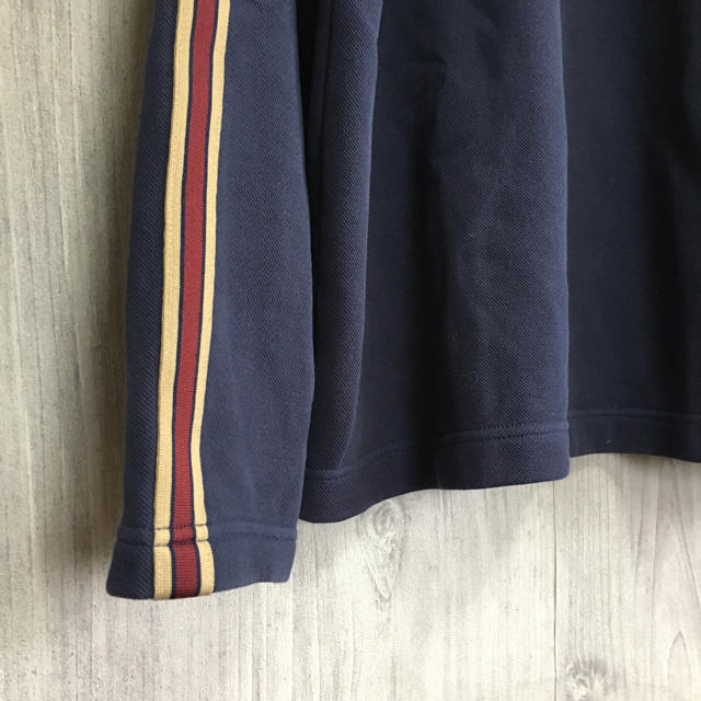 TOMMY HILFIGER(トミーヒルフィガー)のトミーヒルフィガー "ハーフジップ" プルオーバー【メンズ 古着 ネイビー】 メンズのトップス(ジャージ)の商品写真