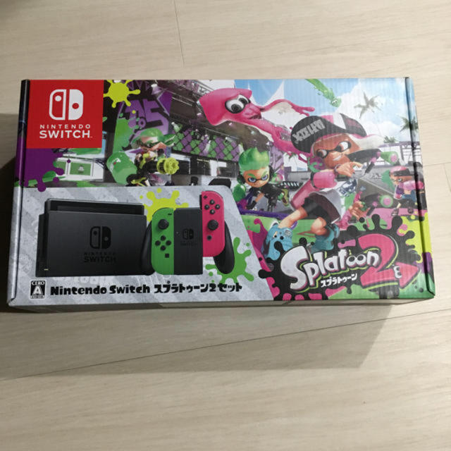 新品未使用未開封 任天堂 スイッチスプラトゥーン2 セットのサムネイル