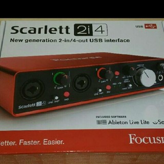 scarlett 2i4 USB Audio Interface(その他)