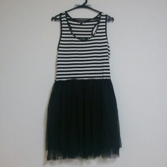 黒チュールスカート♥ レディースのスカート(ミニスカート)の商品写真