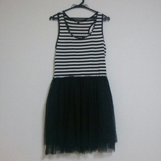 黒チュールスカート♥(ミニスカート)