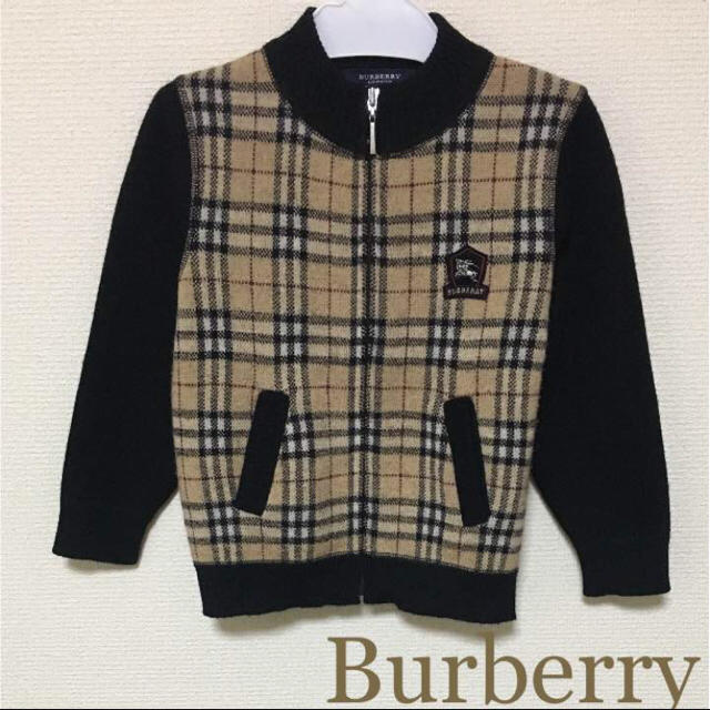 BURBERRY(バーバリー)の専用！バーバリー☆チェック柄 アウター セーター☆ラルフローレン グッチ  キッズ/ベビー/マタニティのキッズ服男の子用(90cm~)(ジャケット/上着)の商品写真