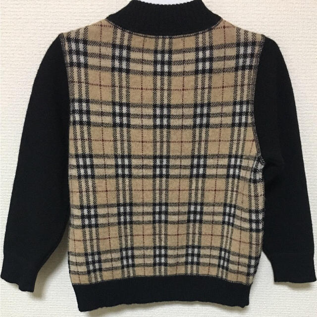 BURBERRY(バーバリー)の専用！バーバリー☆チェック柄 アウター セーター☆ラルフローレン グッチ  キッズ/ベビー/マタニティのキッズ服男の子用(90cm~)(ジャケット/上着)の商品写真