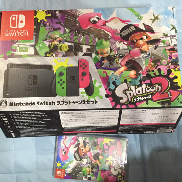 ニンテンドースイッチ スプラトゥーン2 同梱版